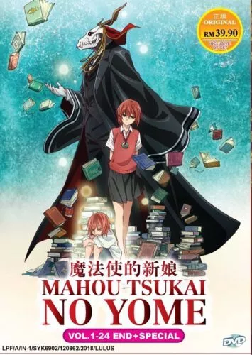 Dvd Mahoutsukai No Yome Dublado The Ancient Magus Bride