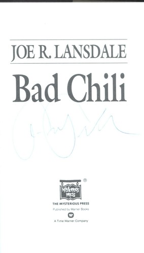 Joe R. Lansdale Bad Chili signiert, 1. Auflage Hardcover - Bild 2 von 2
