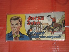 FORZA JOHN 1° SERIE A STRISCIA -n° 9  -e-ALLEGATO  INTREPIDO -edizione UNIVERSO