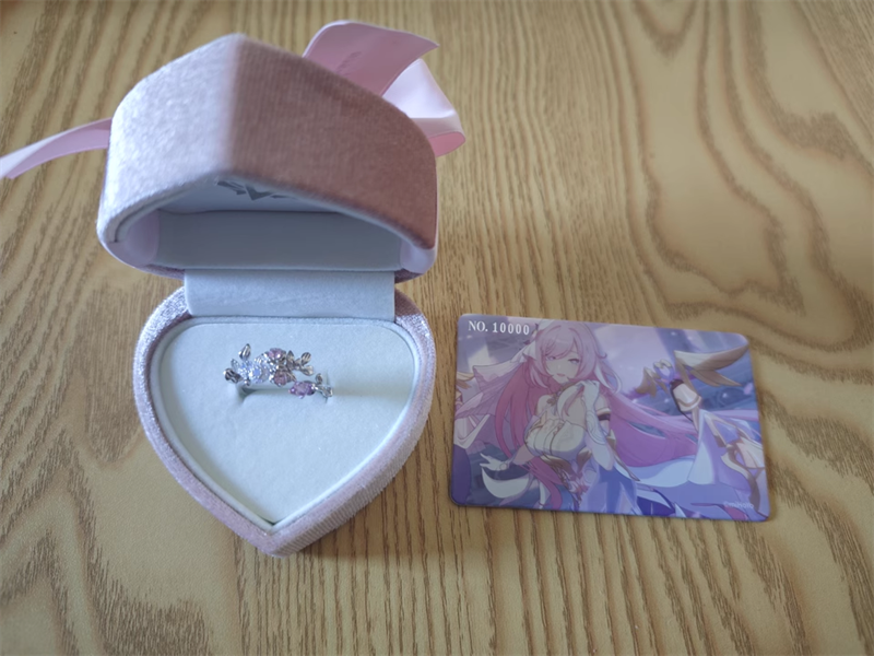 Honkai Impact 3 Elysia Ring Herrscher of Human: Ego Rings Jewelry