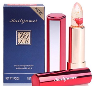 KAILIJUMEI Lipstick with flower 3,8 g  FLAME RED