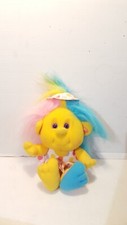 Playskool Hobnobbins Cousin Sunny 10" VTG 1989 Yellow Troll Doll
