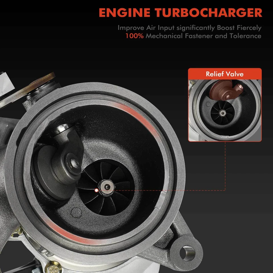 Турбокомпрессор для Volkswagen Beetle 2014-2017 Jetta 2014-2018 Passat 14-20 - Изображение 4 из 4