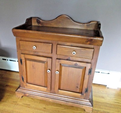 dry sink changing table