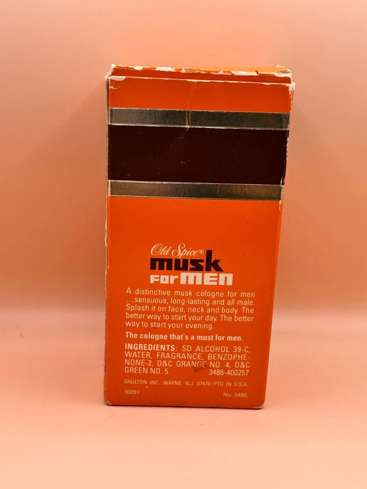 ALMIZCLE DE ESPECIAS ANTIGUO PARA HOMBRE 89 ML COLONIA VINTAGE SPLASH (NUEVO CON CAJA) Foto 3 de 4