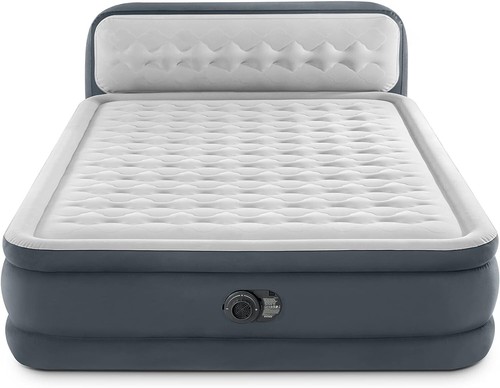 Materasso matrimoniale gonfiabile con Testiera Intex 64448 Ultra Plush - Foto 2 di 12