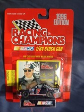 RACING CHAMPIONS NASCAR 1996 EDITION GEOFF BODINE 7 1:64 DIECAST STOCK CAR. QVC
