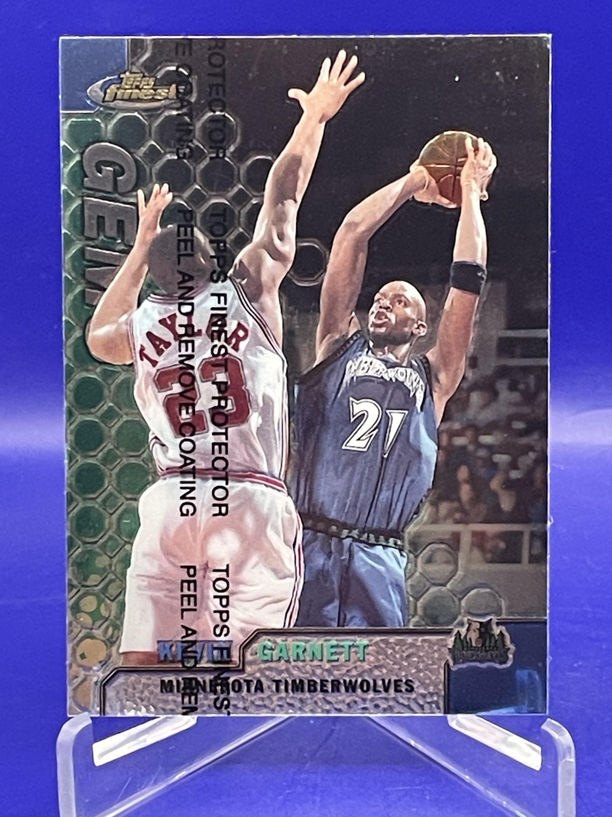 1999-00 Finest Kevin Garnett #103 Minnesota Timberwolves