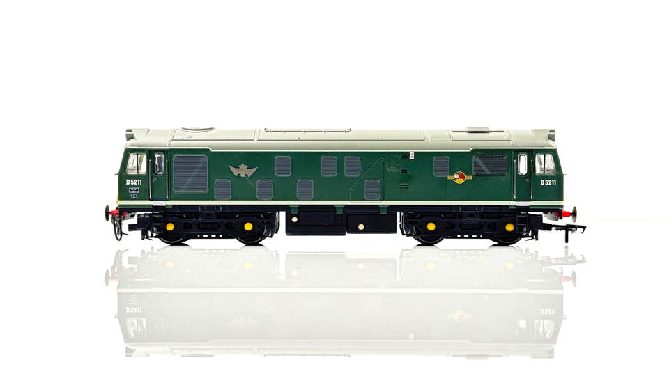 BACHMANN 00 GAUGE - 32-325 - CLASS 25/1 DIESEL D5211 BR GREEN - BOXED ...