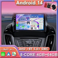 Per Ford Kuga C-Max 2012-2018 Escape 2013-2019 Autoradio GPS Navi Android 14 DSP