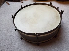 Extremely old German (snare) drum with a brass body