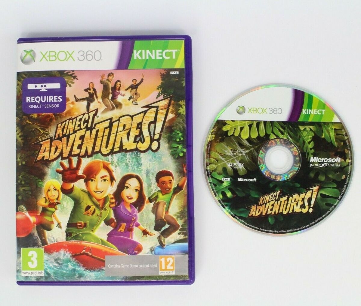 KINECT ADVENTURES! XBOX 360 - GTIN/EAN/UPC 717565888225 - Cadastro de  Produto com Tributação e NCM - Cosmos