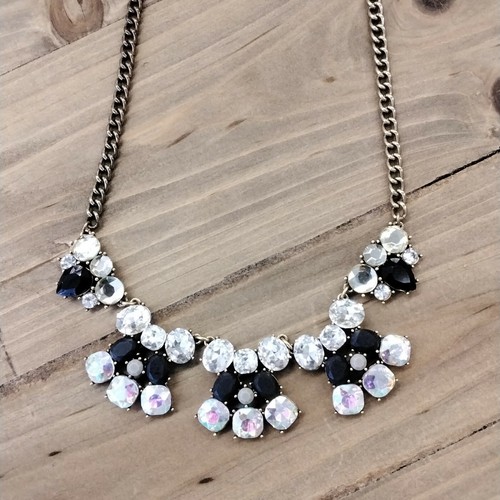 J crew rhinestone statement necklace | eBay