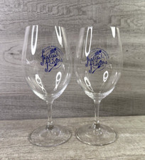 Set Of 2 Riedel  8 ? Wine Glasses FVCC Festival Of Flavors Event Kalispell MT