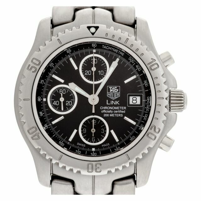 TAG Heuer Link Men's Black Watch 