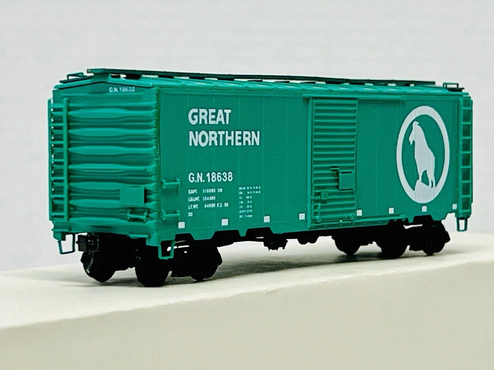 InterMountain Co. HO escala, kit montado #41009-03 GN 40’ caja coche #18638 Lrg. cabra Foto 3 de 4