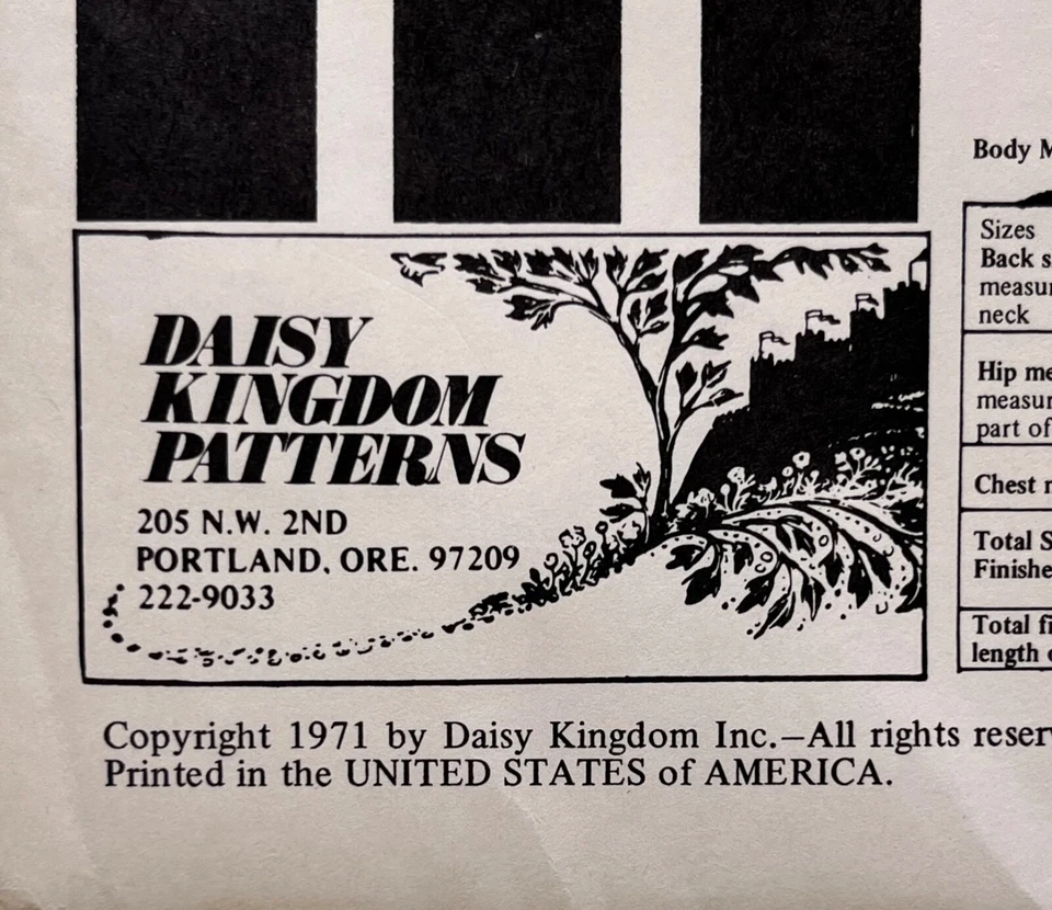 1971 Vintage Daisy Kingdom Men's PARKA Coat Jacket Sportswear Chest 39-52" UC FF - Image 3 of 4