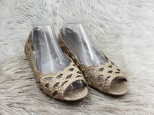 NICOLE Sparkly Slip On Casual Flats Size 8.5