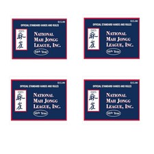 2025 National Mahjong Cards - Official Standa...