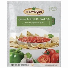 Mrs. Wages W579-H6425 0.8 oz Classic Tomato Medium Salsa Mix - 12 Pack