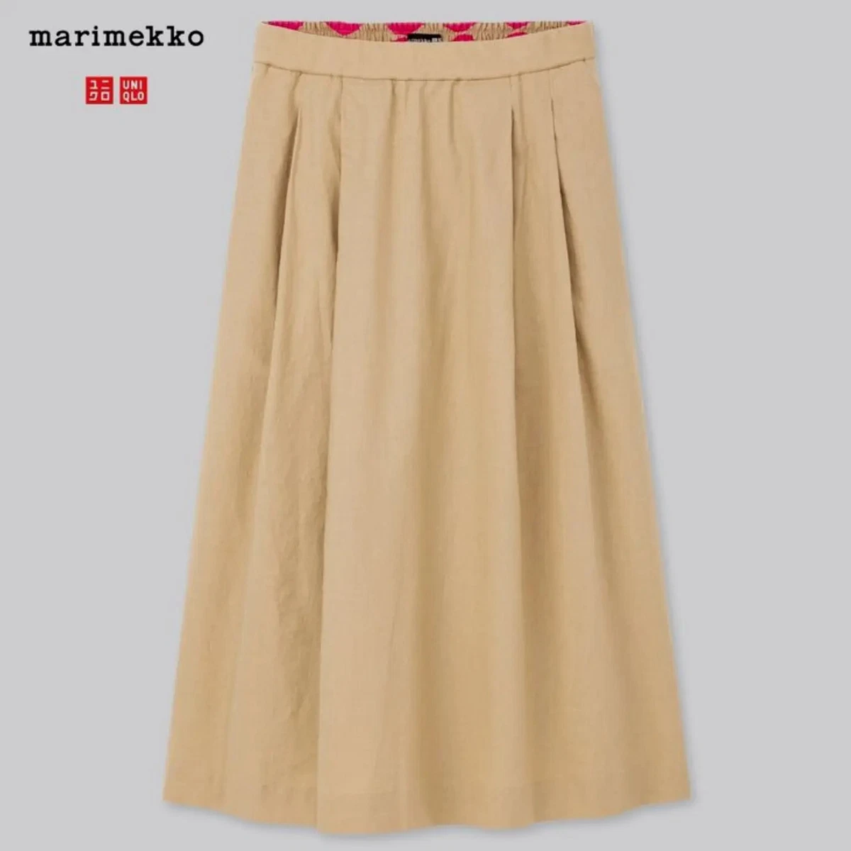 White top skirt uniqlo