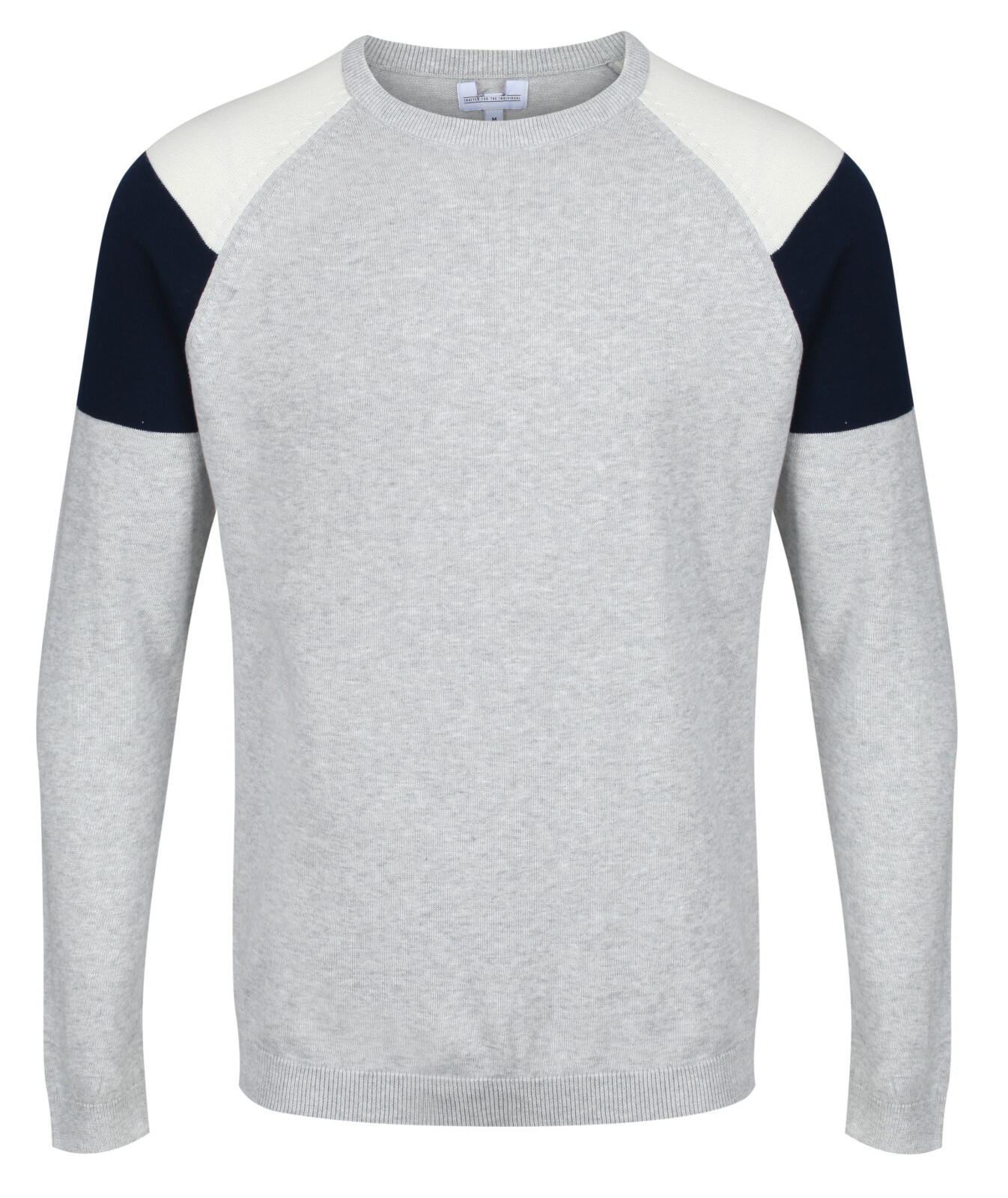 S-XXXL Superdry Men's Academy Textured Crew Neck Knit Cotton Jumper Black Sizes Men's Clothing 
