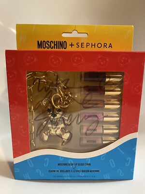 Autographed By Jeremy Scott: Moschino x Sephora Bear Lip Gloss