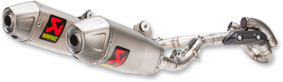 2017-2020 for Honda CRF450RX AKRAPOVIC Race Exhaust Stainless Steel/Titanium