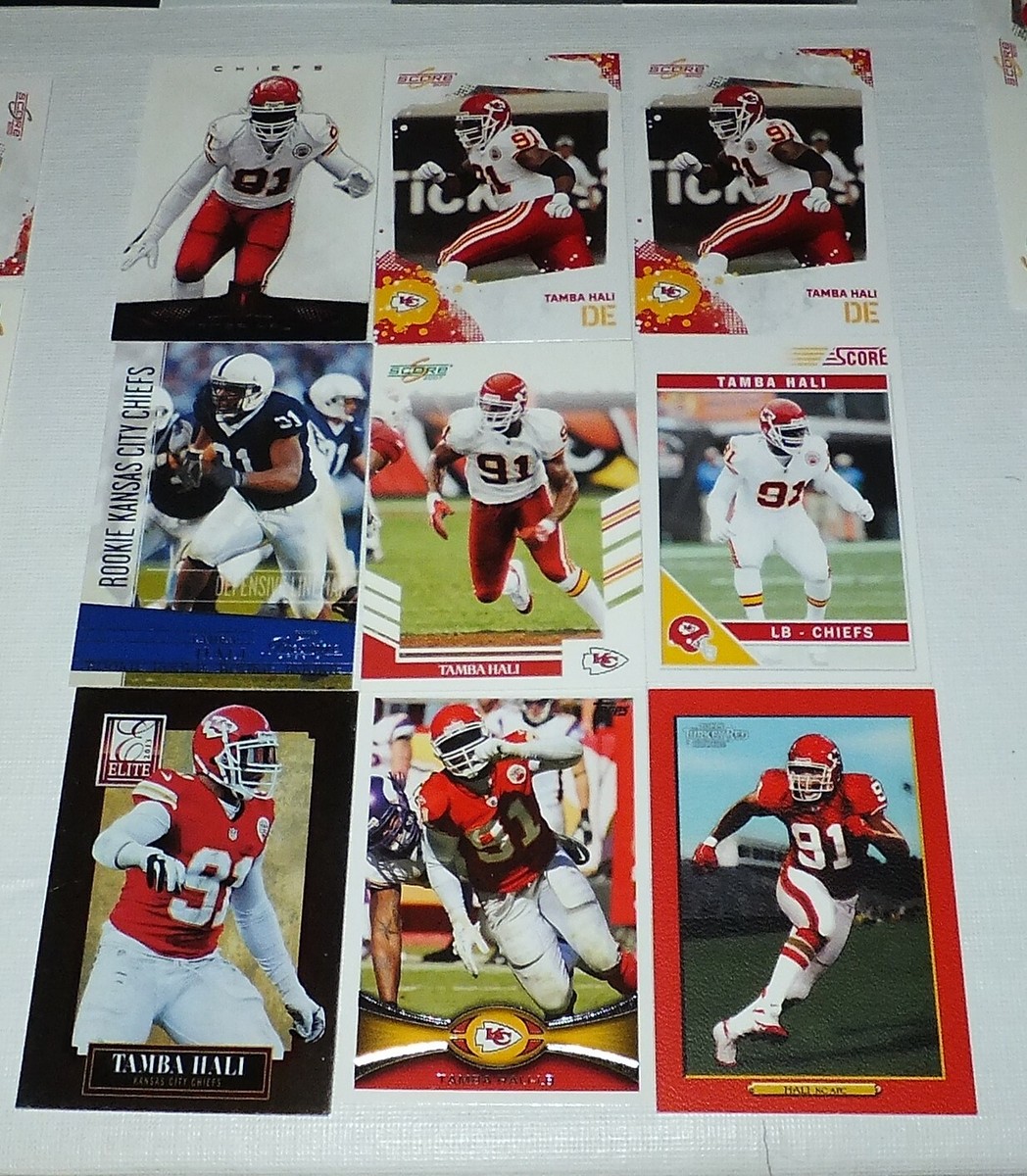 TAMBA HALI Defensive End Kansas City Chiefs Card Assorted Lot **You  Pick**