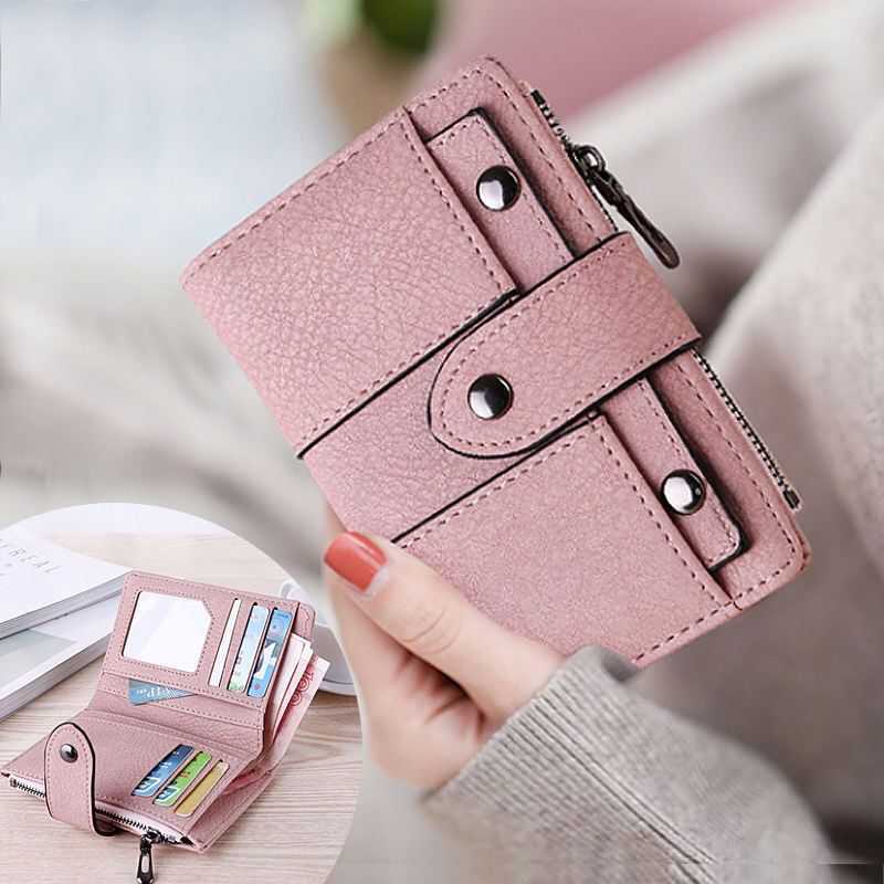 Small Wallets for Women Slim Wallet Coin Purse Credit Card Holder RFID Wallet US