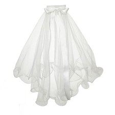 Bridal Veil, Double-layer Veil, Wedding Veil with Hairclip, Bride Hair Access...