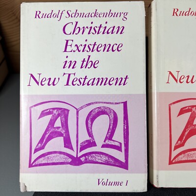 Christian Existence in the New Testament, vols. 1&2 by Rudolf