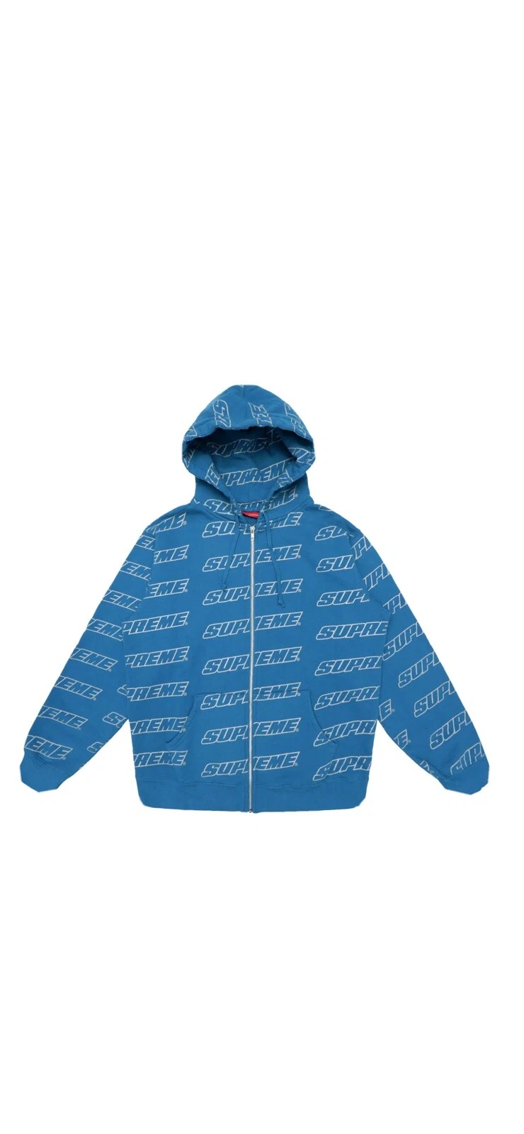 Sweatshirt à capuche Supreme Repeat ZipUp xl authentique TOUT NEUF