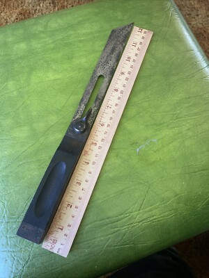 Vintage Stanley Tools No 25 Angle  Finder Bevel Gauge Brass Rosewood 12 