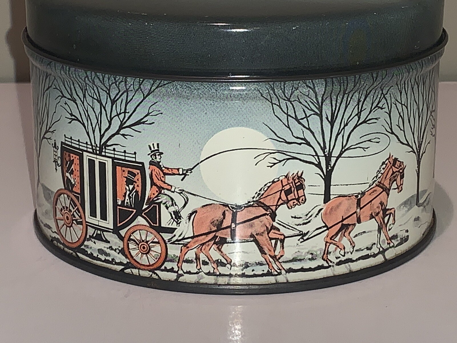 Cherrydale Farms Small Tin Cashew Butter Crunch, E Cherry Sons MCM Vintage