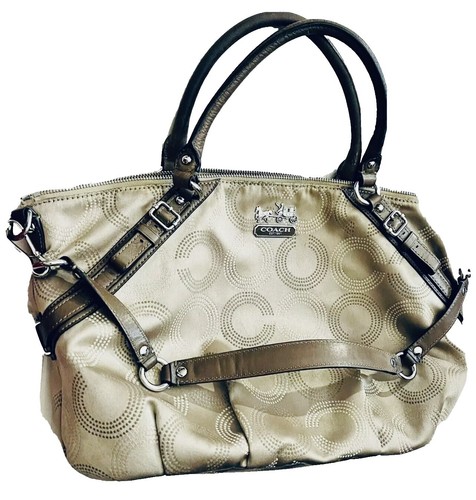 Y2K Coach Ashley Hobo Shoulder Bag Featuring A Hand-drawn Scarf