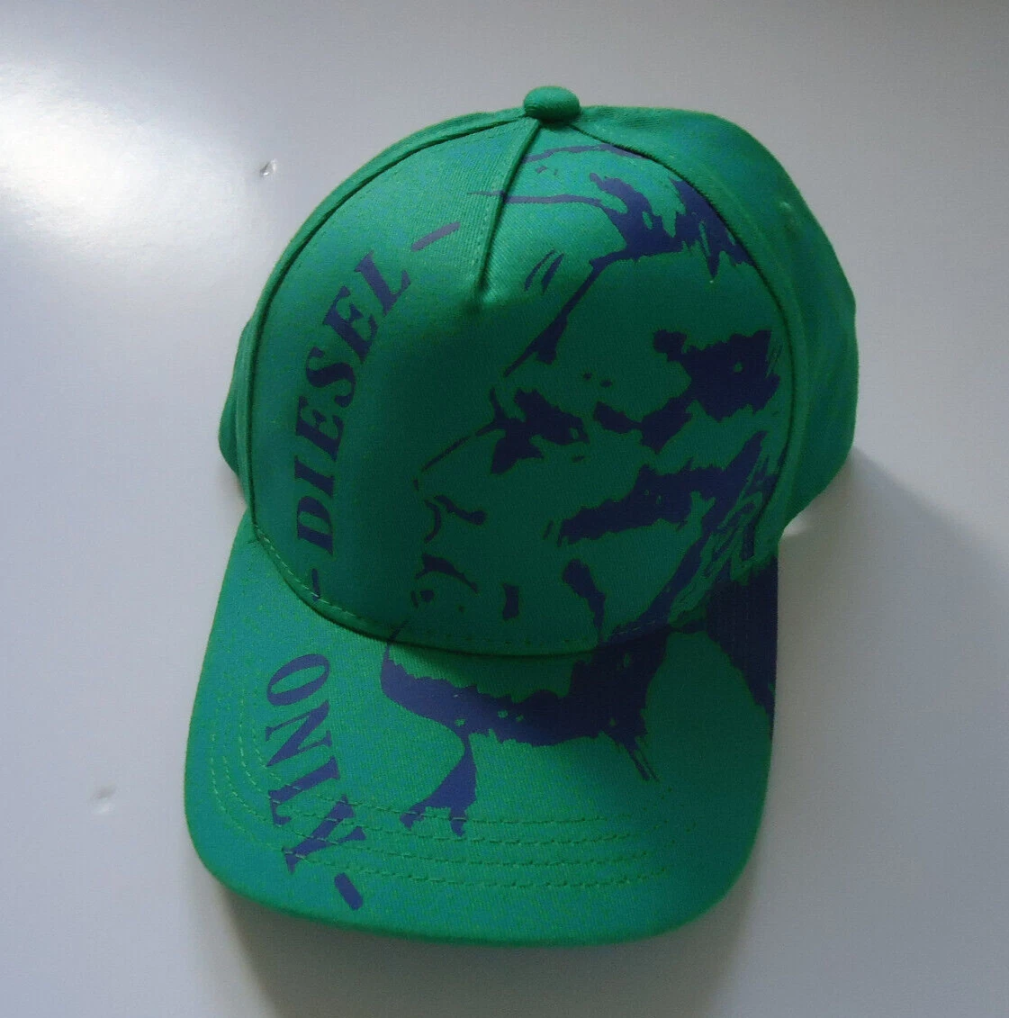 Diesel Kids logo-print baseball cap - Neutrals
