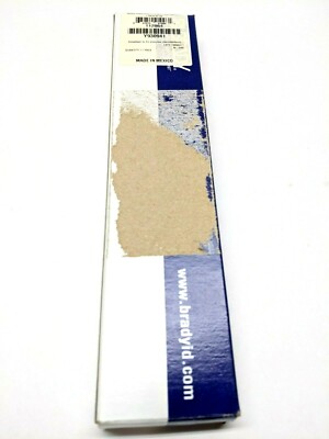 Brady WM-30-PK Vinyl Cloth Wire Marker LOT OF 16 Sheets
