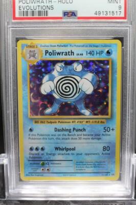 Pokemon 2016 Xy Evolutions Holo Psa 9 Mint Poliwrath 25/108 | eBay