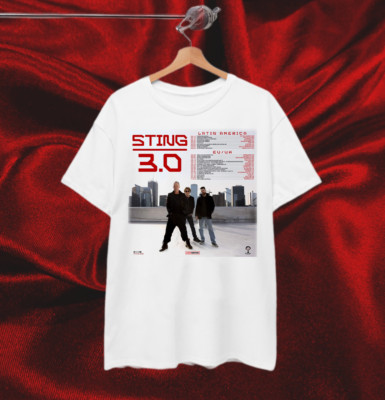 The STING 3.0 World Tour 2025 Gift For Fans to 5XL T-Shirt