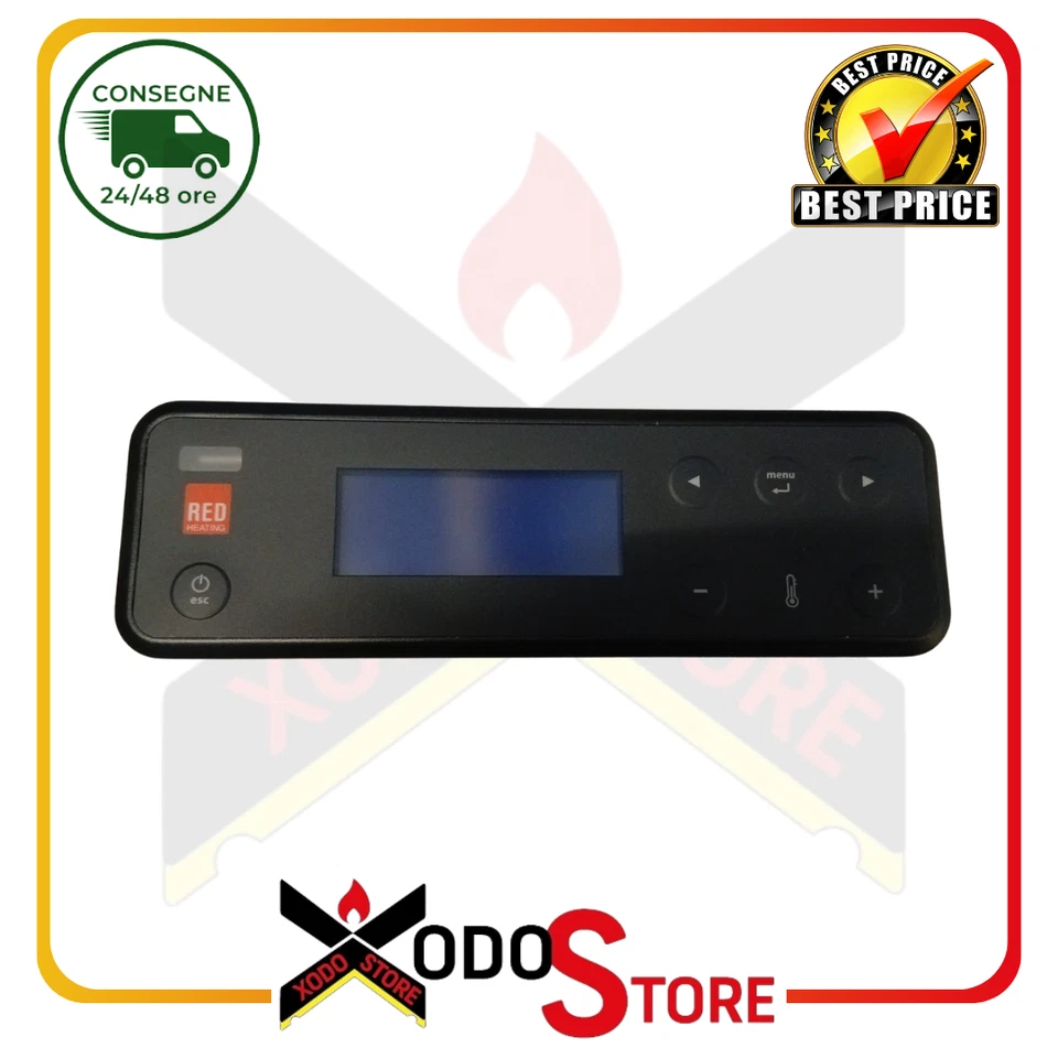 MCZ RED 365 Pannello comandi per stufa a pellet ORIGINALE MCZ cod. 41451200600