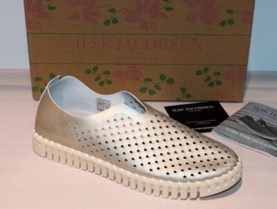 ILSE JACOBSEN Flats TULIP 3576 Slipper Loafer Halbschuh Recycling - Neu&OVP!