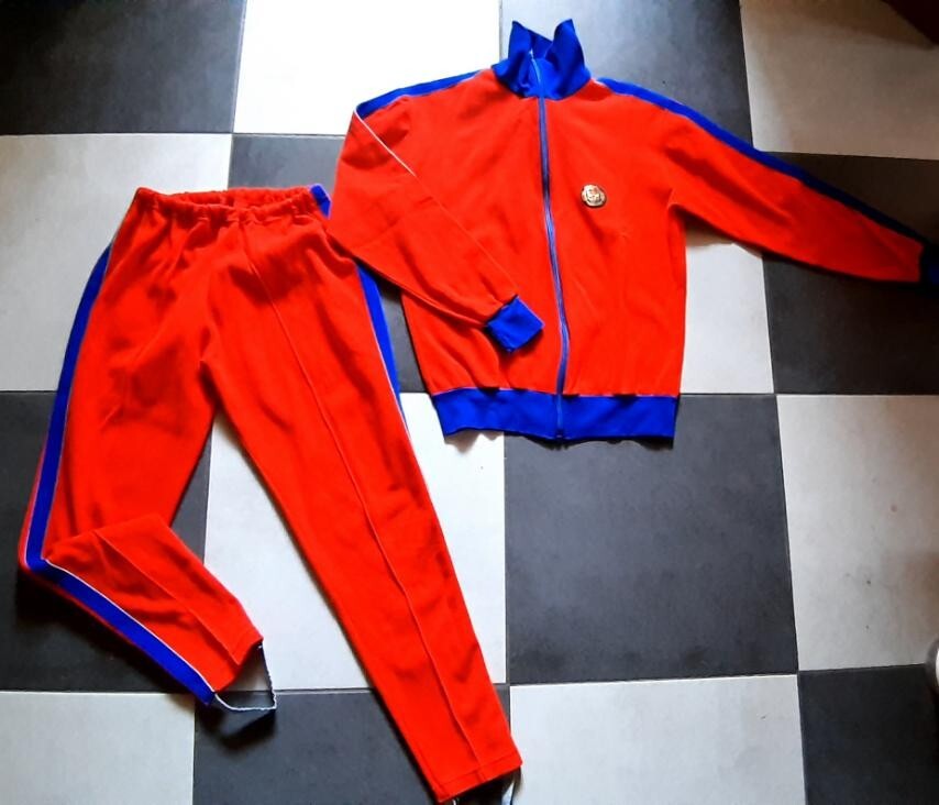 NABHOLZ OLYMPIC HABHOLZ Vintage RARE SUISSE OLYMPIC TEAM TRACKSUIT