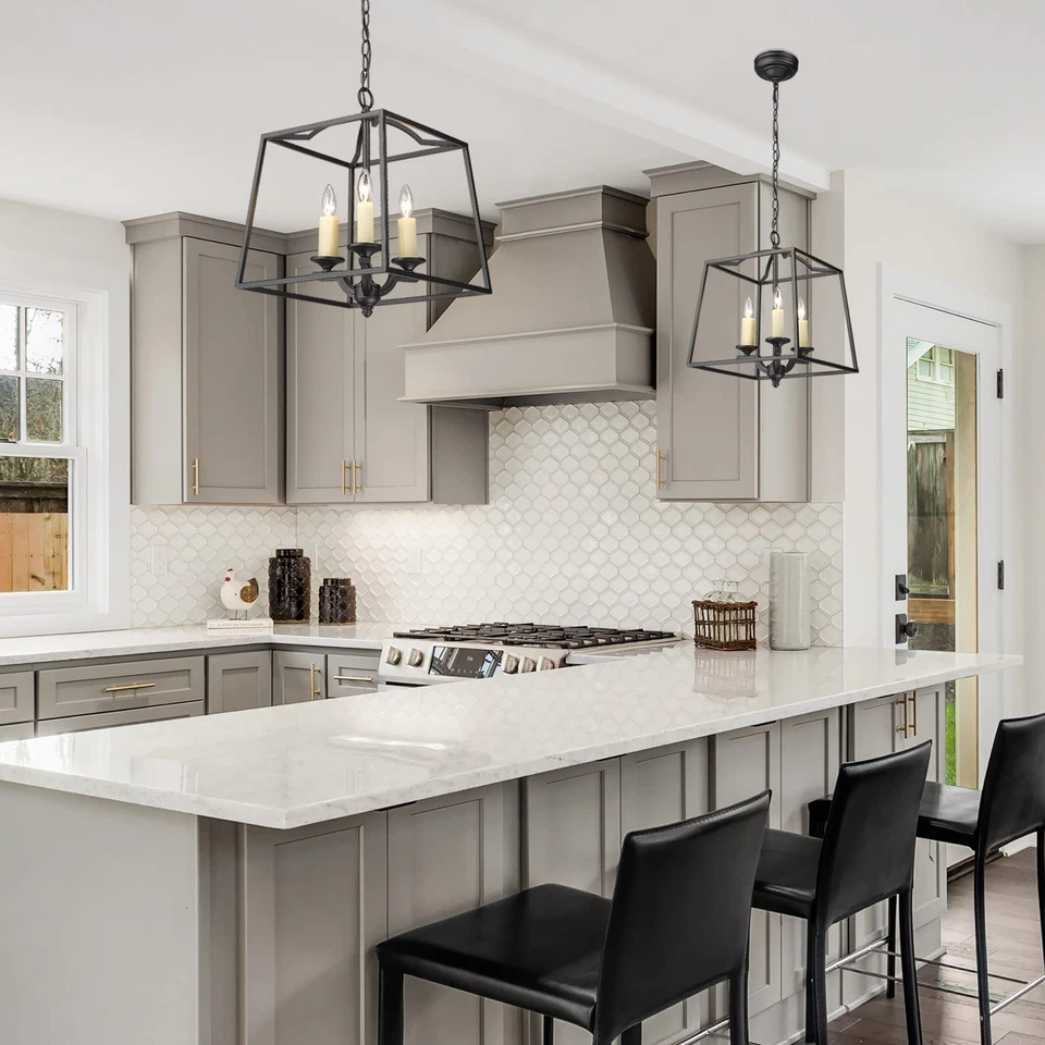 Golden Lighting 3072-3P GG Athena Foyer - Caged, Grecian Gold - Image 2 of 4