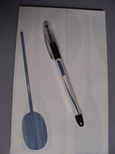 Hawaiian Stationary Set Large Notepad Pen Canoe Paddle