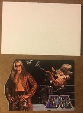 2000 WWF WWE WRESTLING EDGE PRISM VENDING STICKER W/CARDBOARD