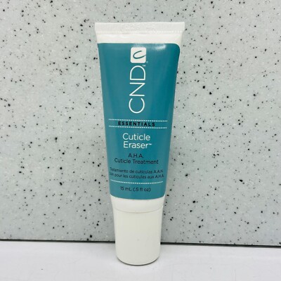 CND Cuticle Eraser Gentle Exfoliator 0.5 fl oz/15ml NEW - SKU# 05104