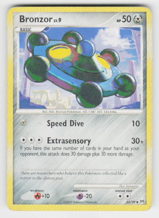 Arceus #34/99 Bronzor (34)