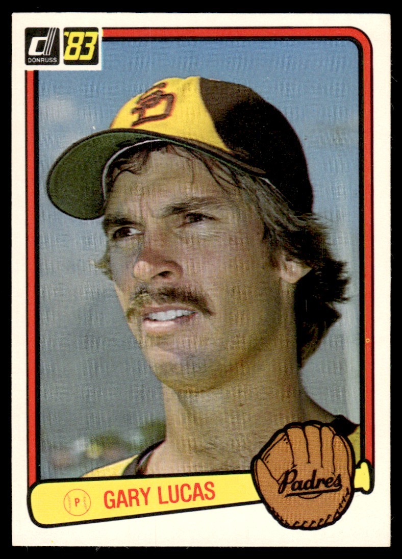 1983 Donruss Gary Lucas San Diego Padres #187