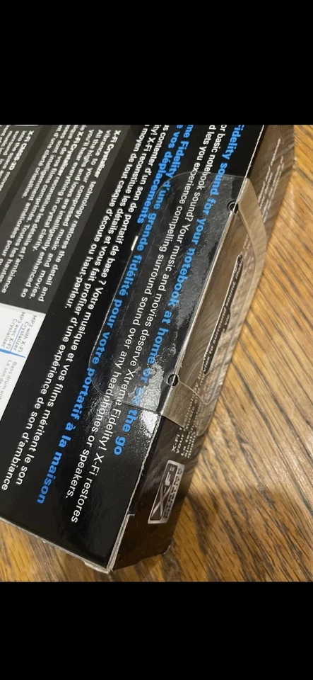 Creative SB0710EF Sound Blaster X-Fi Express Xtreme Audio Notebook NOS Sealed - Image 2 of 3